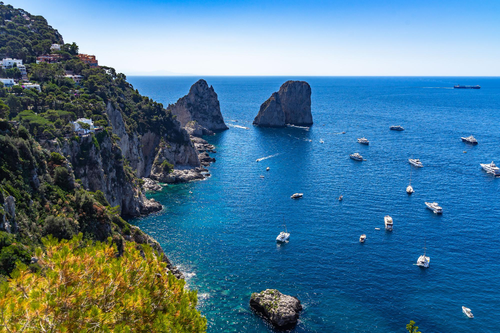 tour in barca a Capri